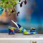 Sandale Dama din Piele Naturala Joy Magic Blue CONDUR by alexandru 1
