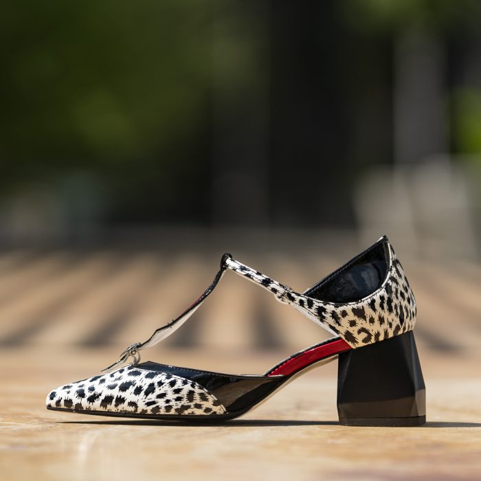 Pantofi Dama Cu Toc Gros Rania Cat CONDUR by alexandru 2