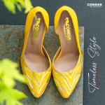Pantofi Stiletto Aime Yellow