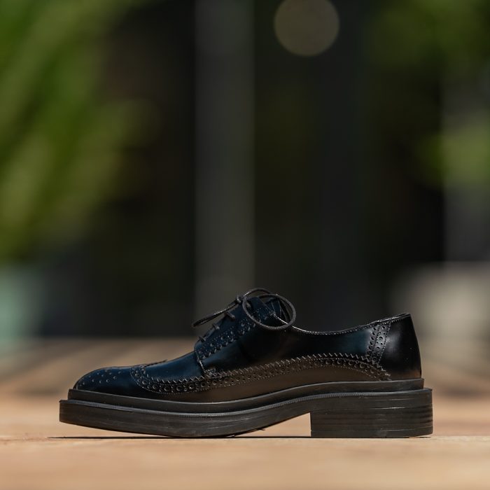 Pantofi Dama cu Talpa Joasa Katia Black CONDUR by alexandru 6