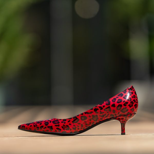 Pantofi Stiletto Samira Red CONDUR by alexandru 5