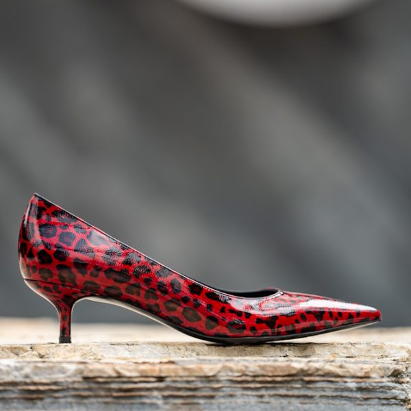 Pantofi Stiletto Samira Red CONDUR by alexandru 3