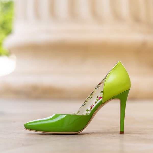 Pantofi Stiletto Aime Green - Image 2
