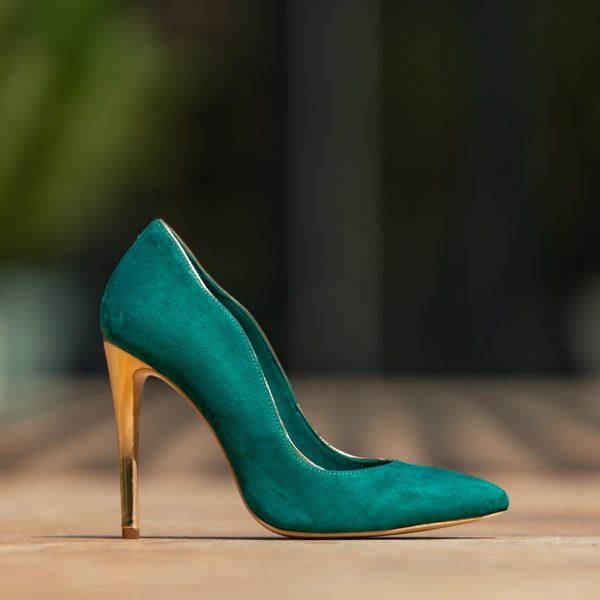 Pantofi Stiletto Marilyn Royal Green CONDUR by alexandru 1