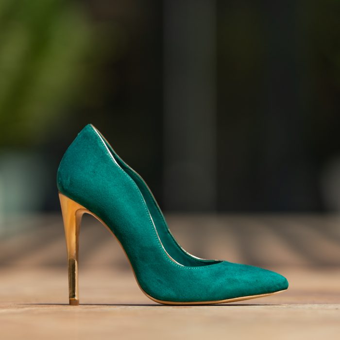 Pantofi Stiletto Marilyn Royal Green CONDUR by alexandru 1