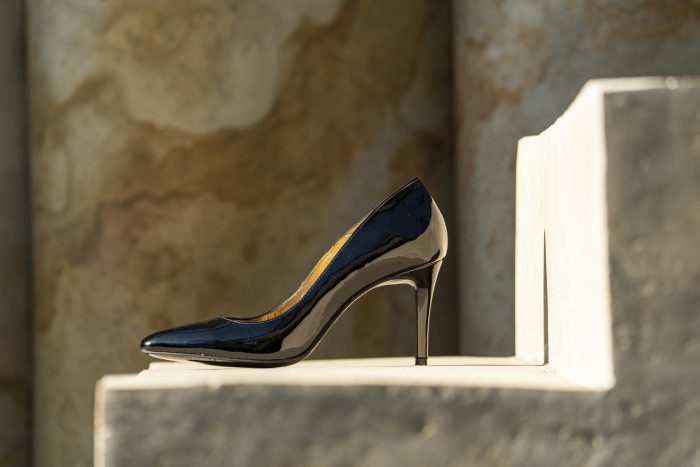 Pantofi Stiletto Adele Lac Negru CONDUR by alexandru 4