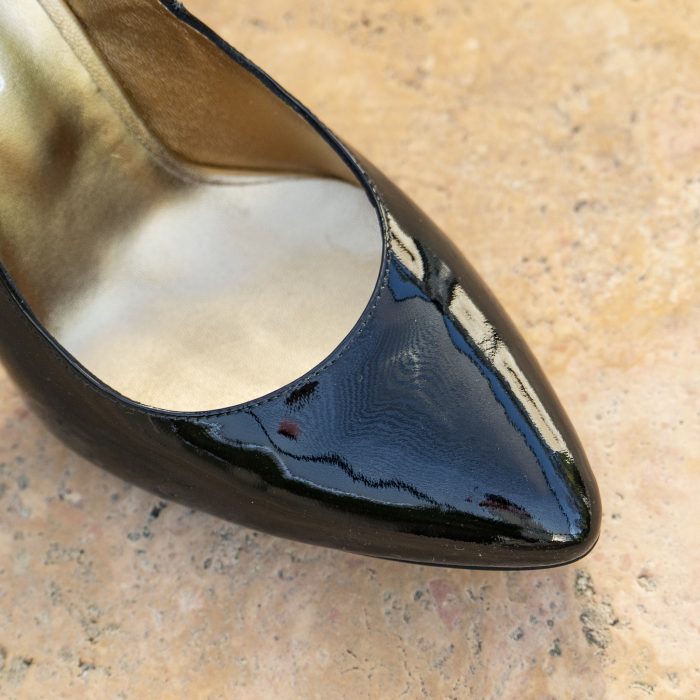 Pantofi Stiletto Adele Lac Negru CONDUR by alexandru 2