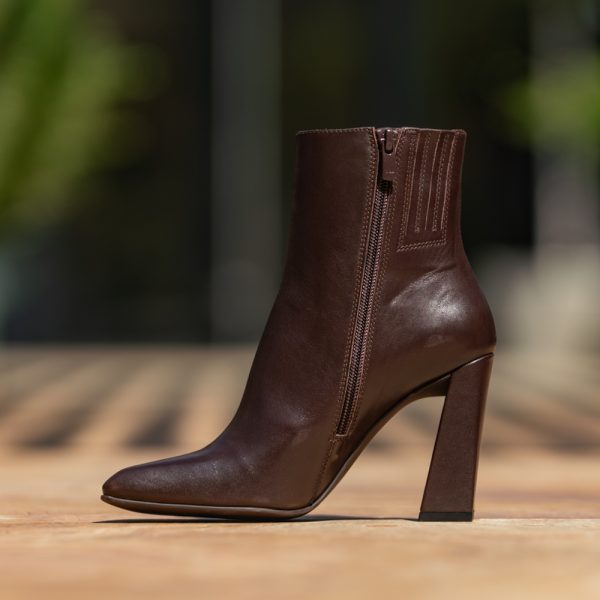 Botine Dama din Piele Naturala Olimpia Brown CONDUR by alexandru 2