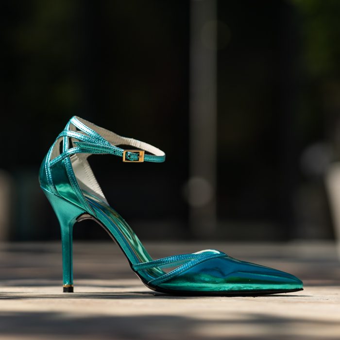 Pantofi Stiletto Unique Green CONDUR by alexandru 4