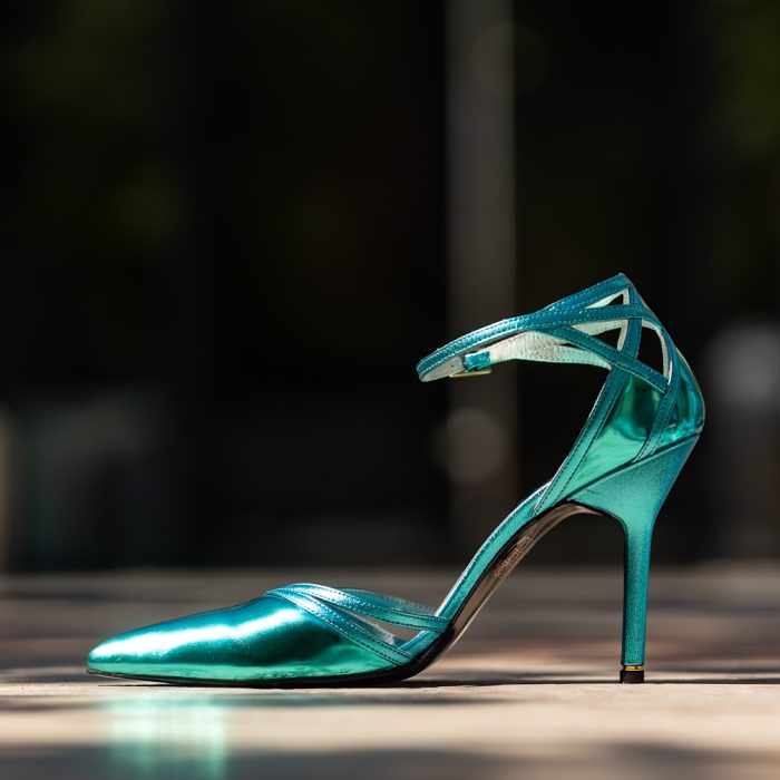 Pantofi Stiletto Unique Green CONDUR by alexandru 3