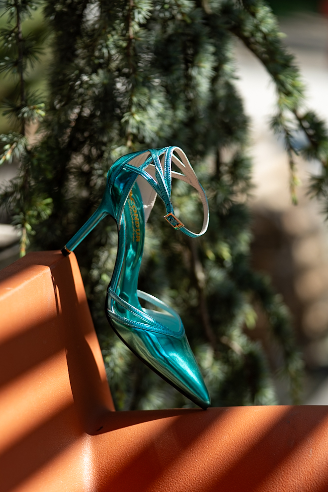 Pantofi Stiletto Unique Green CONDUR by alexandru 2