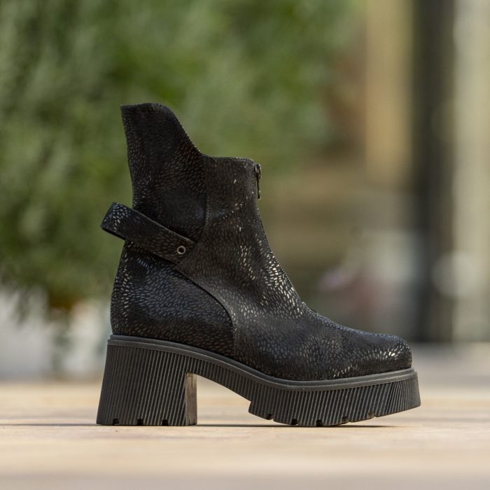 Ghete Dama din Piele Naturala Leila Black CONDUR by alexandru 1