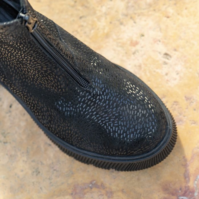 Ghete Dama din Piele Naturala Leila Black CONDUR by alexandru 2