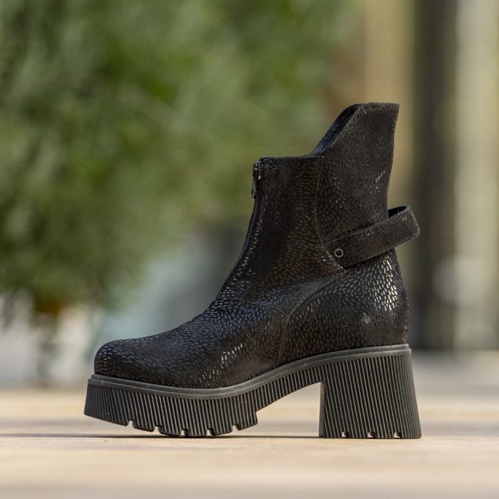 Ghete Dama din Piele Naturala Leila Black CONDUR by alexandru 3