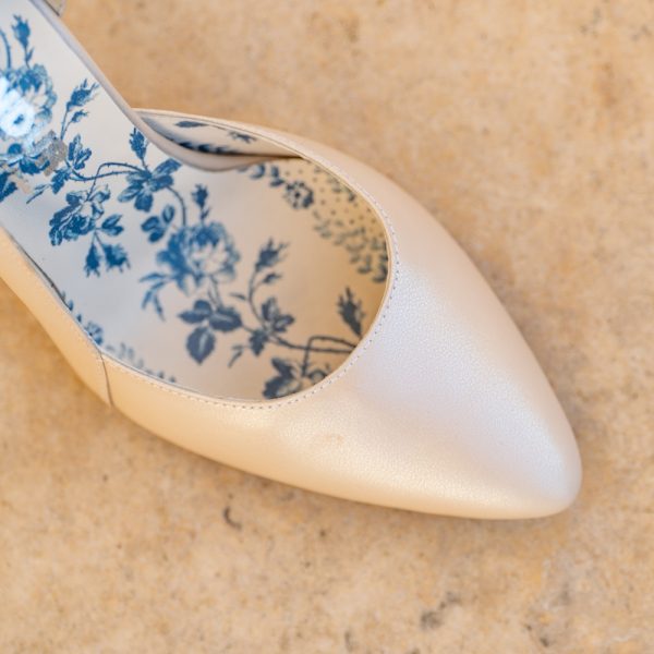 Pantofi Stiletto Aime Beige - imagine 3