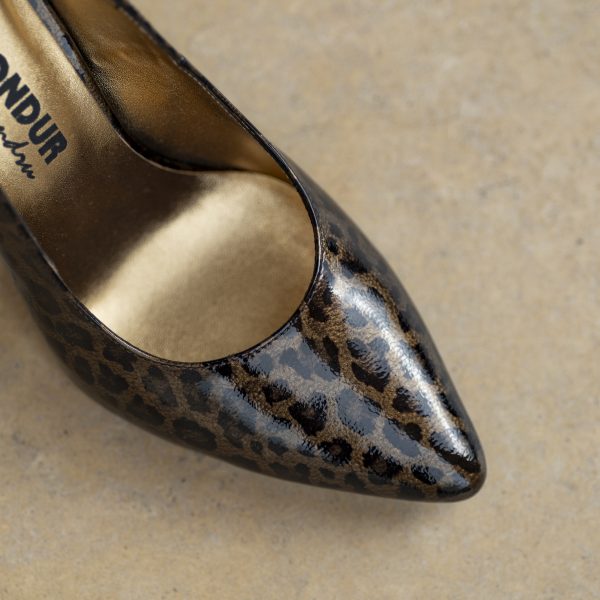 Pantofi Dama cu Toc Gros Victoria Cooper - imagine 3