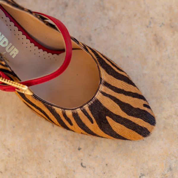 Pantofi Dama Cu Toc Gros Maribel Amazing - imagine 2