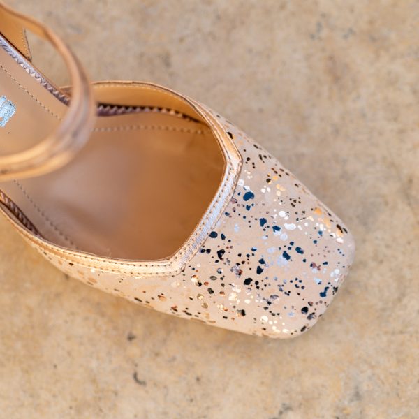 Pantofi Dama Cu Toc Gros Baccarat Glam - imagine 2