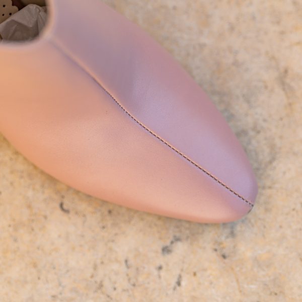 Botine Dama din Piele Naturala Jacqueline Nude - imagine 3