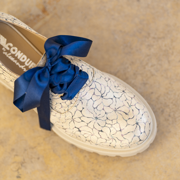 Pantofi Dama cu Siret Renate Pearl - imagine 2