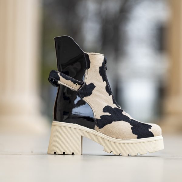 Ghete Dama din Piele Naturala Leila Fashion - Image 6