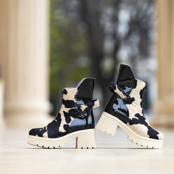 Ghete Dama din Piele Naturala Leila Fashion - Image 2