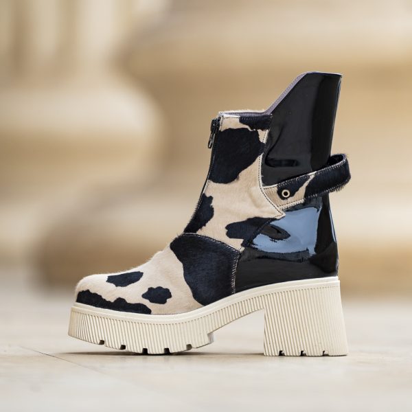 Ghete Dama din Piele Naturala Leila Fashion - Image 3