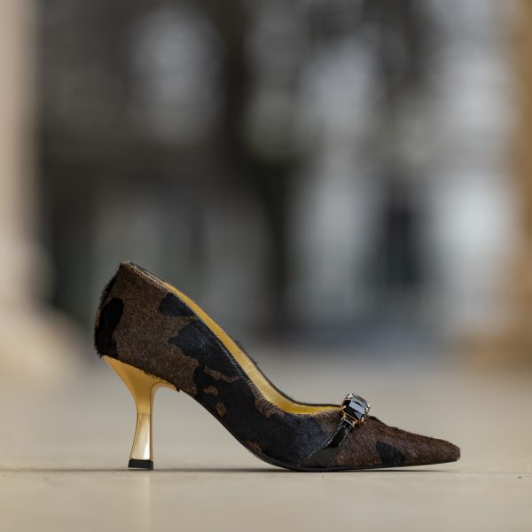 Pantofi Dama Toc Clepsidra Marta Brownie - imagine 7