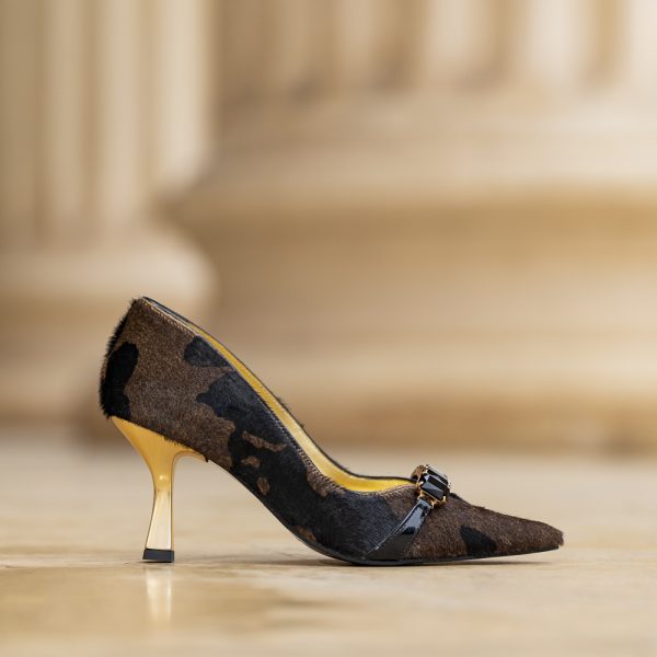 Pantofi Dama Toc Clepsidra Marta Brownie - imagine 6
