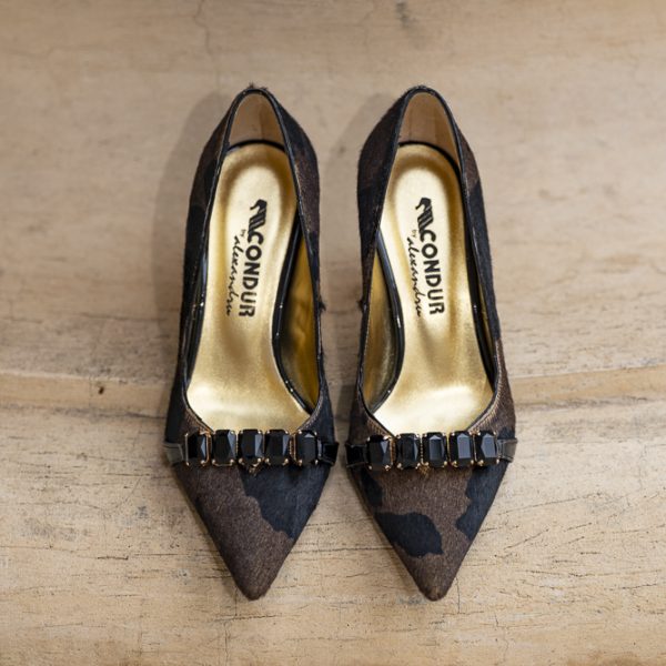 Pantofi Dama Toc Clepsidra Marta Brownie - imagine 2