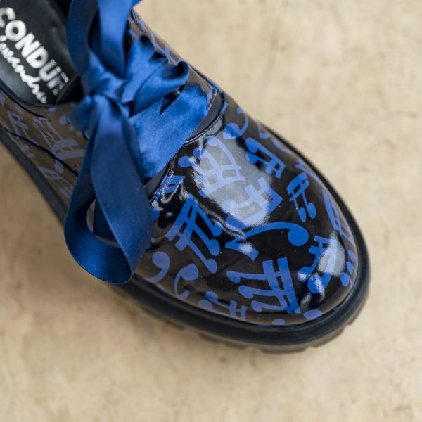 Pantofi Dama cu Siret Renate Melody - imagine 3
