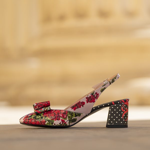 Sandale Dama din Piele Naturala Joy Chili - imagine 4