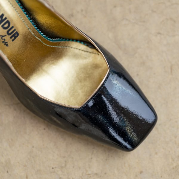 Pantofi Dama Cu Toc Gros Alima Shades - imagine 2