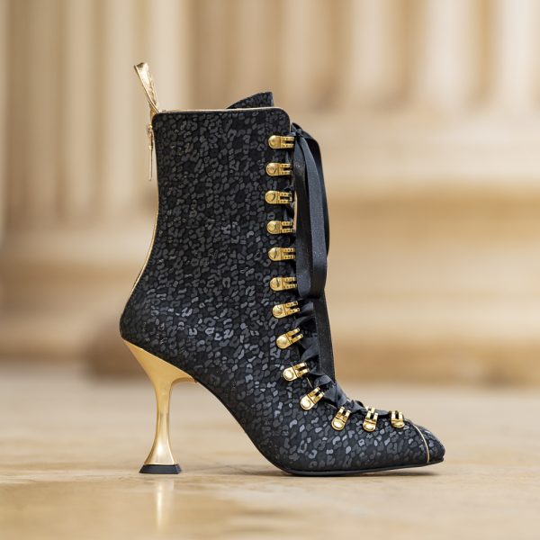 Ghete din Piele Naturala Angelina Glamour - imagine 5
