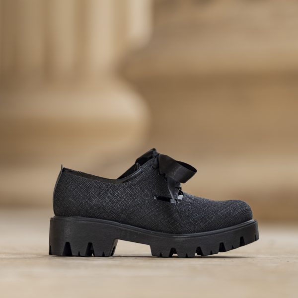 Pantofi Dama cu Siret Renate Night - imagine 3