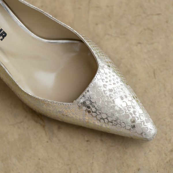 Pantofi Dama Toc Clepsidra Roanna Gold - imagine 4