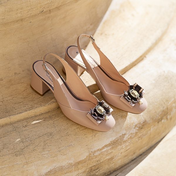 Sandale Dama din Piele Naturala Joy Lady - imagine 3