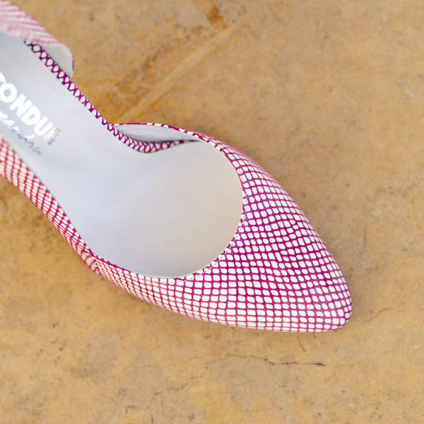 Pantofi Stiletto Aime Nude Pink - imagine 3