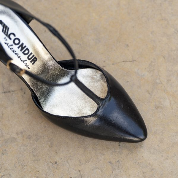 Pantofi Dama din Piele Naturala Renata Noire - imagine 3