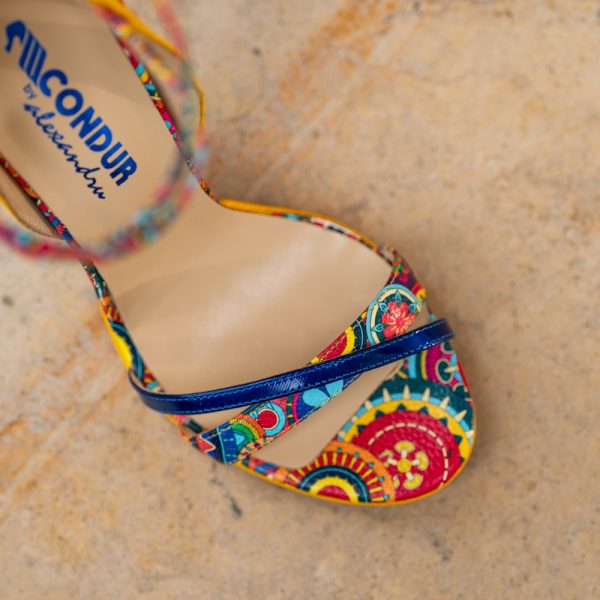 Sandale Dama din Piele Naturala Gala Happy - imagine 2
