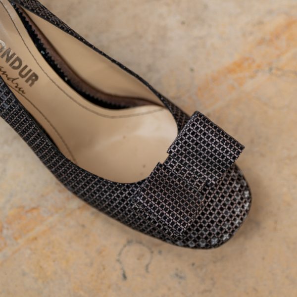 Pantofi Dama cu Toc Gros Mary Antracit - Image 3