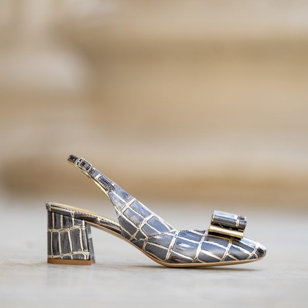 Sandale Dama din Piele Naturala Joy Sand - imagine 4