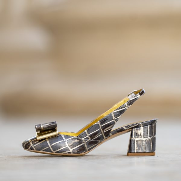 Sandale Dama din Piele Naturala Joy Sand - imagine 2