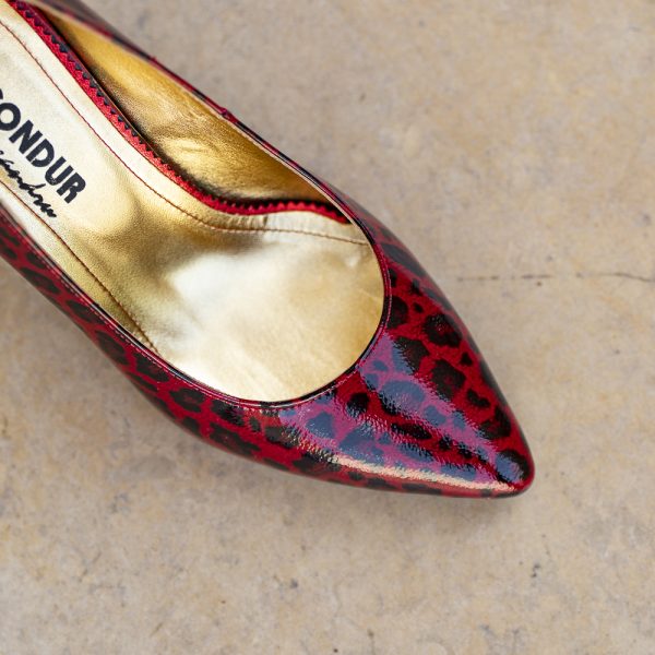 Pantofi Dama cu Toc Gros Ondine Sauvage - imagine 2
