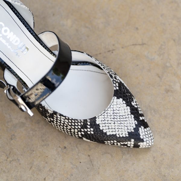 Pantofi Dama Cu Toc Gros People Dream - imagine 3