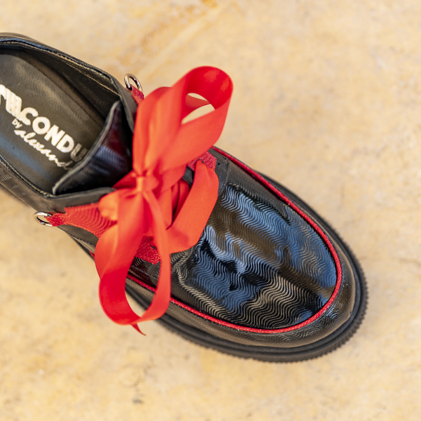 Pantofi Dama Cu Talpa Groasa Amani Black - imagine 2