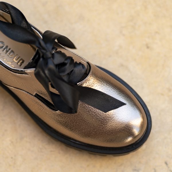 Pantofi Dama cu Siret Renate Arama - imagine 3