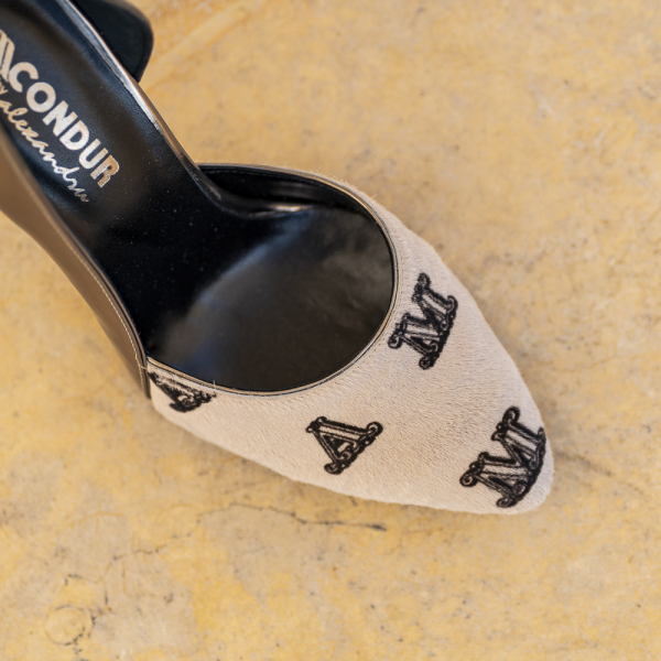 Pantofi Stiletto Aime Letters - imagine 2
