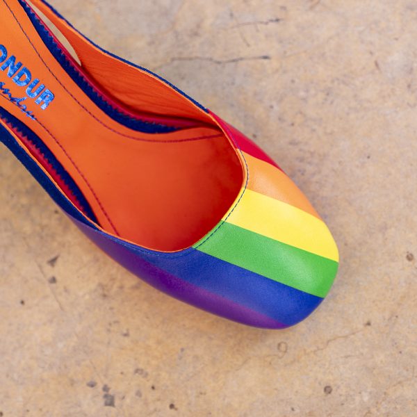 Sandale Dama din Piele Naturala Joy Rainbow2 - imagine 3