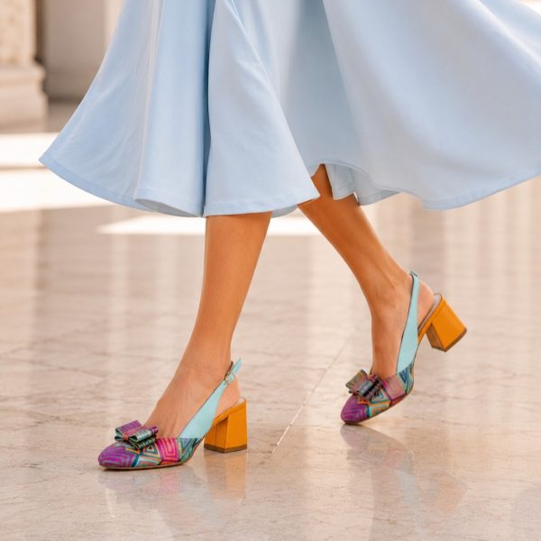 Sandale Dama din Piele Naturala Joy Summer - imagine 1
